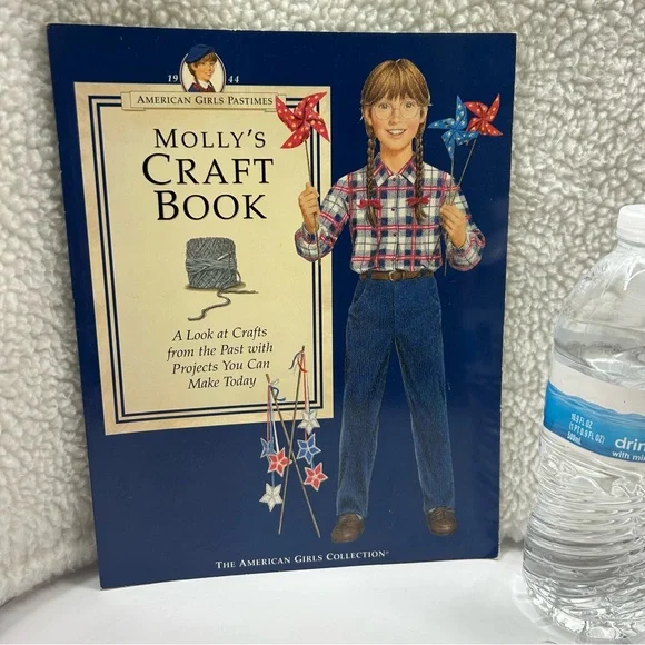 5 American Girls Pastimes cook book| craftbook paperback 90's large 11" books - Picture 3 of 14